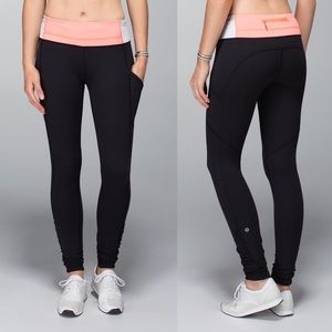 LULULEMON Speed Tight Black Quilt Spring 2